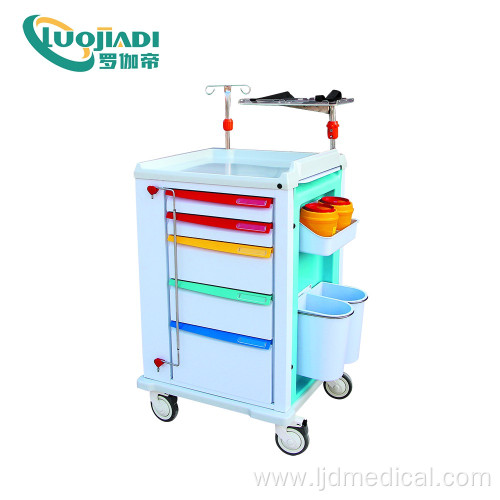 ABS Hospital Emergency Ambulance Medical Drugs Trolley